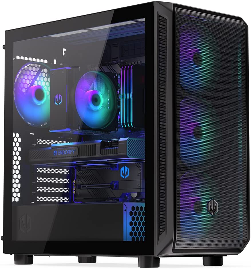 Endorfy Arx 700 ARGB - ATX, Kasë kompjuteri - e zezë