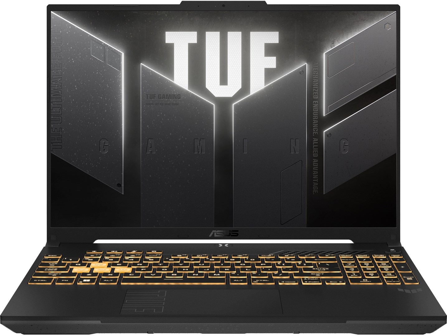 ASUS TUF Gaming F16 FX607VU-I5085W -Gaming Intel Core Ultra 5 210H Laptop 40.6 cm (16") Full HD+ 8 GB DDR5-SDRAM 512 GB SSD NVIDIA GeForce RTX 4050 Wi-Fi 6 (802.11ax) Windows 11 Home Grey