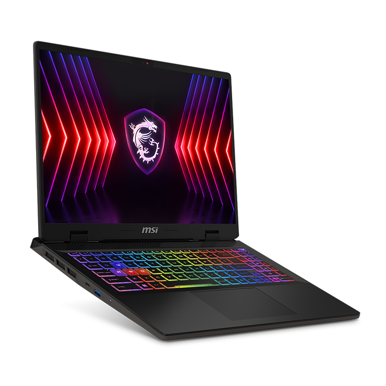 MSI Sword 16 HX B14VFKG-822XPL, 16" Full HD+ Laptop, Intel Core i7-14650HX, 16GB DDR5, 1TB SSD, NVIDIA GeForce RTX 4060, Wi-Fi 6E, No OS, Grey