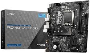 MSI PRO H610M-G WIFI DDR4