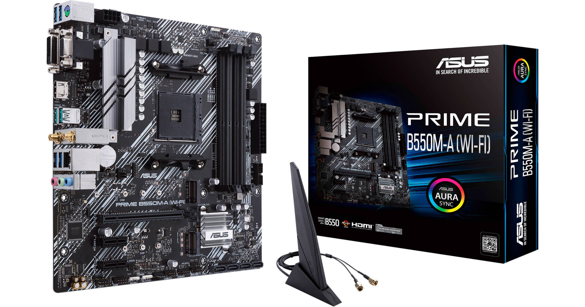 ASUS Prime B550M-A AM4 DDR4 Micro ATX - Pllakë Amë