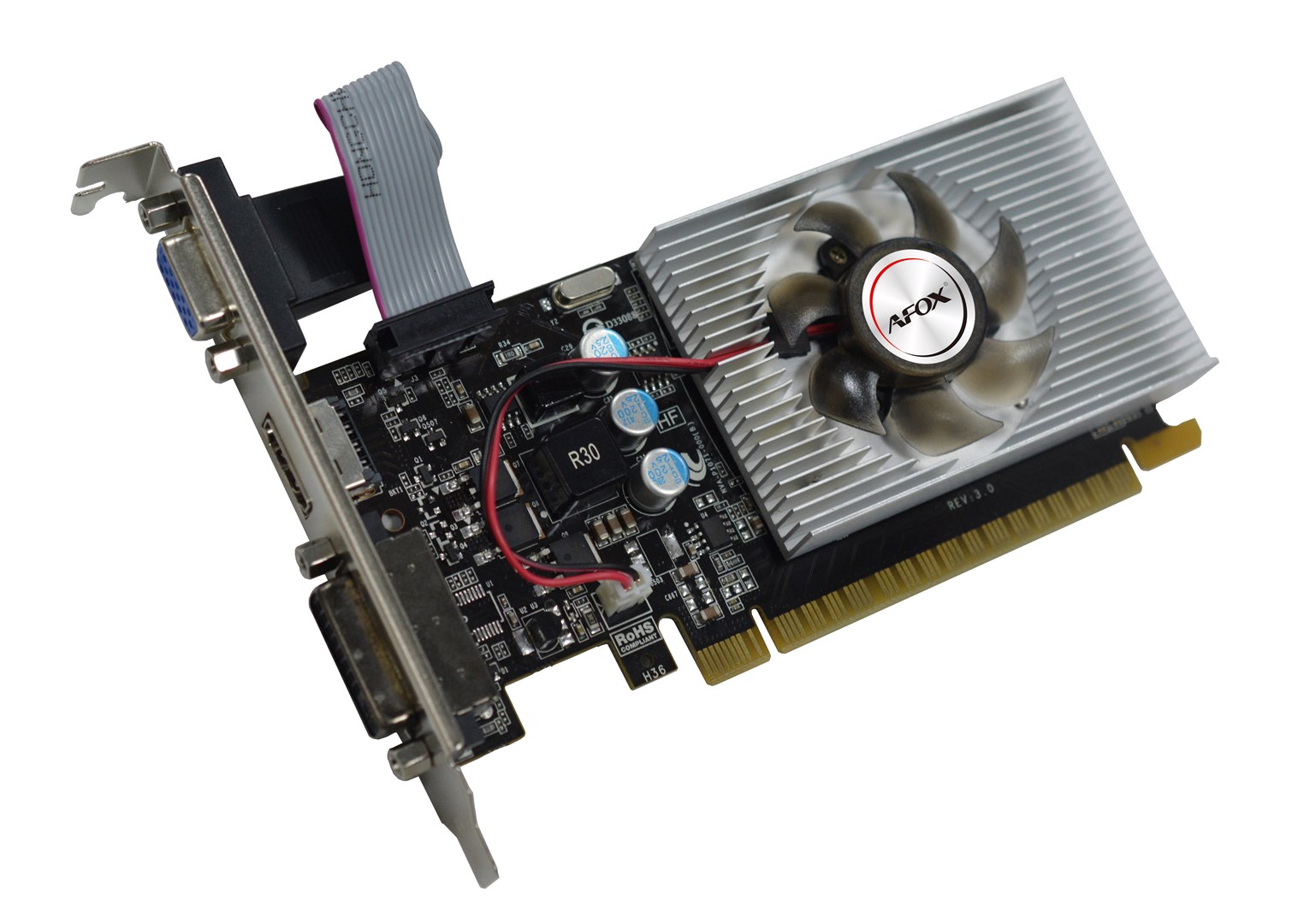 AFOX GeForce GT220 1GB DDR3 AF220-1024D3L2 – Kartë Grafike