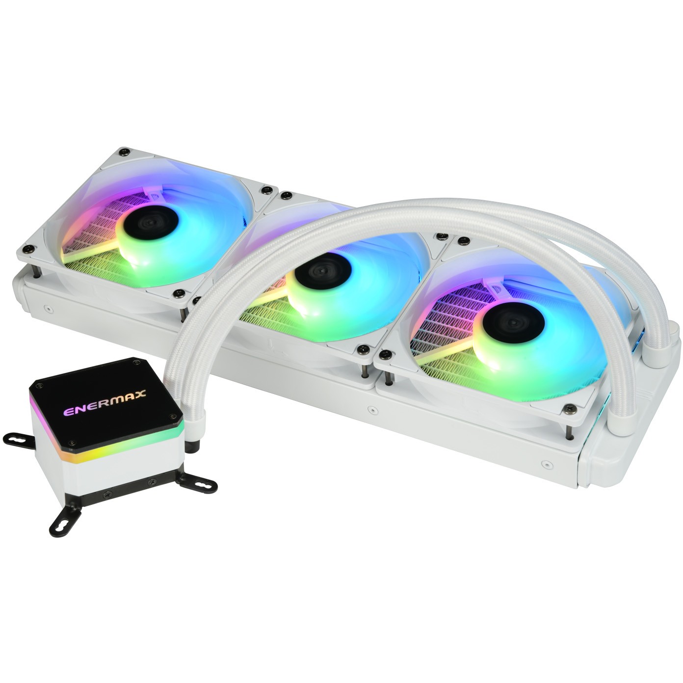Enermax LiqMax III 360 ARGB – White, CPU Liquid Cooler