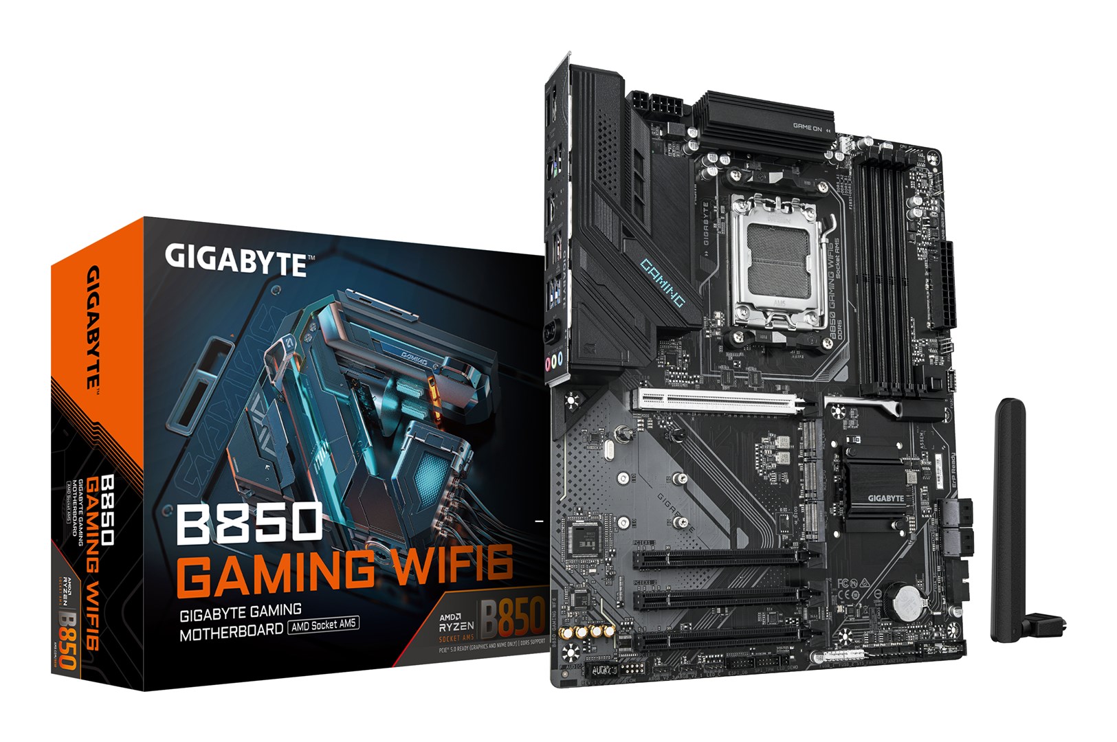 Gigabyte B850 Gaming WiFi6 DDR5, Pllakë amë