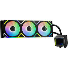 XPG LEVANTE II 360, Ftohës Uji All-in-One 120mm, Ngjyrë e Zezë