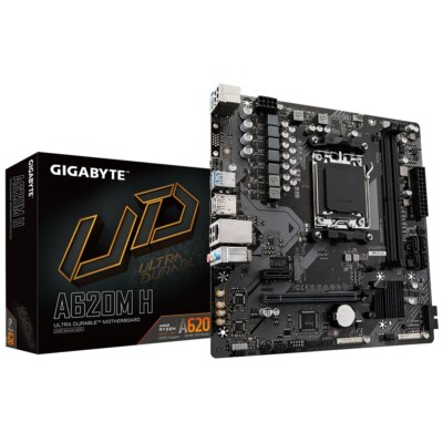 Pllakë amë Gigabyte A620M H - DDR5, AM5, mATX