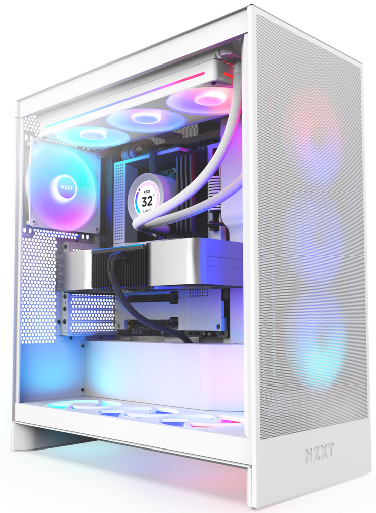 RTX 5070 Ti 16GB, AMD Ryzen 7 9800X3D, 32GB DDR5, SSD 1TB NVMe, B650 TUF, NZXT H7 Flow RGB, Cooler Master MasterLiquid 360 ARGB, STORM Aventus Series