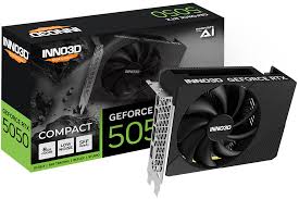 INNO3D GeForce RTX 5050 COMPACT – 8GB GDDR6 GPU