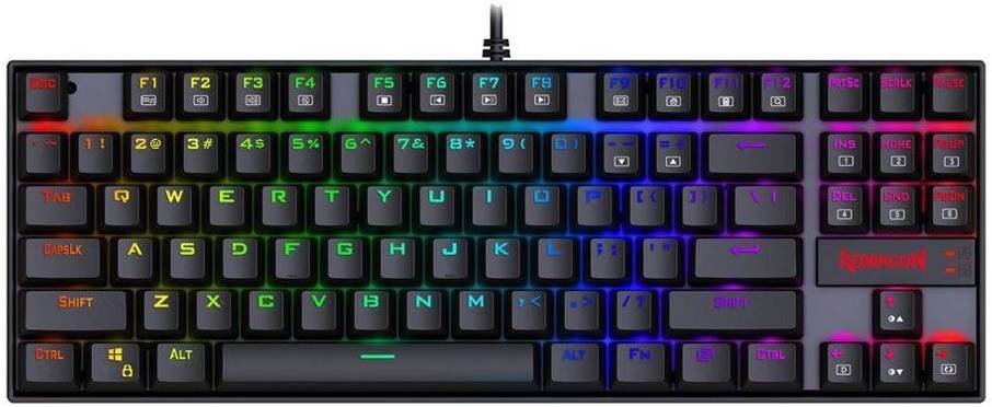 Redragon K552-KR Rainbow Backlight TKL Mechanical Gaming Keyboard