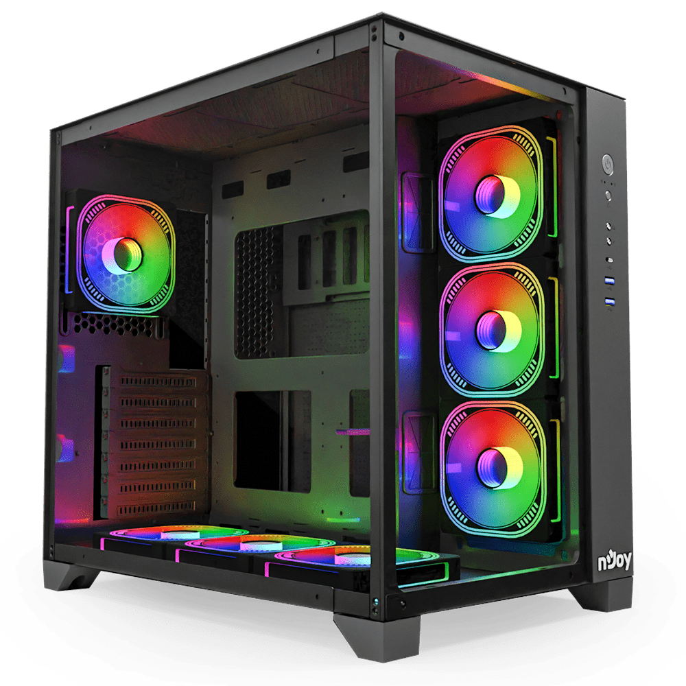 AMD Ryzen 7 9800X3D, RTX 5060 8GB GDDR7, 16GB DDR5 5200MHz, 1TB NVMe SSD, B650 Chipset - Storm Aventus Series