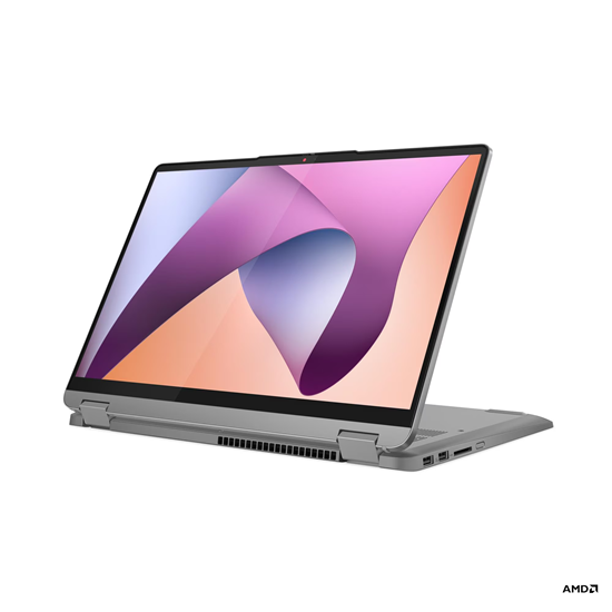 Laptop Lenovo IdeaPad Flex 5 14ABR8, AMD Ryzen 5 5625U, Radeon Graphics, 14" WUXGA Touch 60Hz, 16GB RAM, 512GB SSD, Wi-Fi 6 & BT 5.3, Backlit KB, Fingerprint, Win 11 Home, Arctic Grey