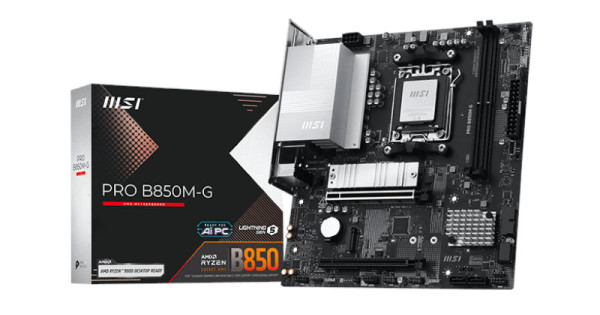 MSI PRO B850M-G - micro ATX, Pllakë amë