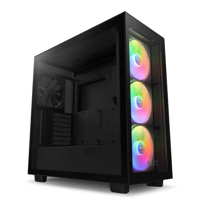 NZXT Case H7 Elite 2023 Black Midi ATX ( CM-H71EB-02) - Kasë kompjuteri - e zezë