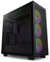 NZXT Case H7 Flow RGB Black Midi ATX (CM-H71FB-R1) - Kasë kompjuteri - e zezë