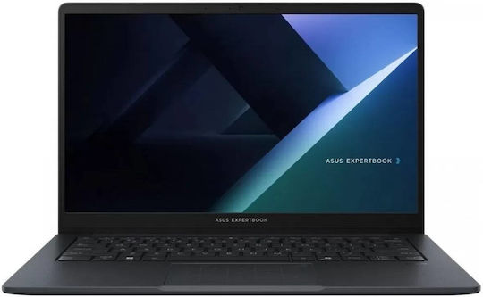 Laptop ASUS ExpertBook B1403CVA-S67343X, Intel Core i5-1240H, 14.0" FHD 60Hz 300nits, 16GB DDR5, 512GB SSD, Intel UHD Graphics, Wi-Fi + BT, Kamera 1080p, 63WHrs, Windows 11 Pro, Gentle Grey