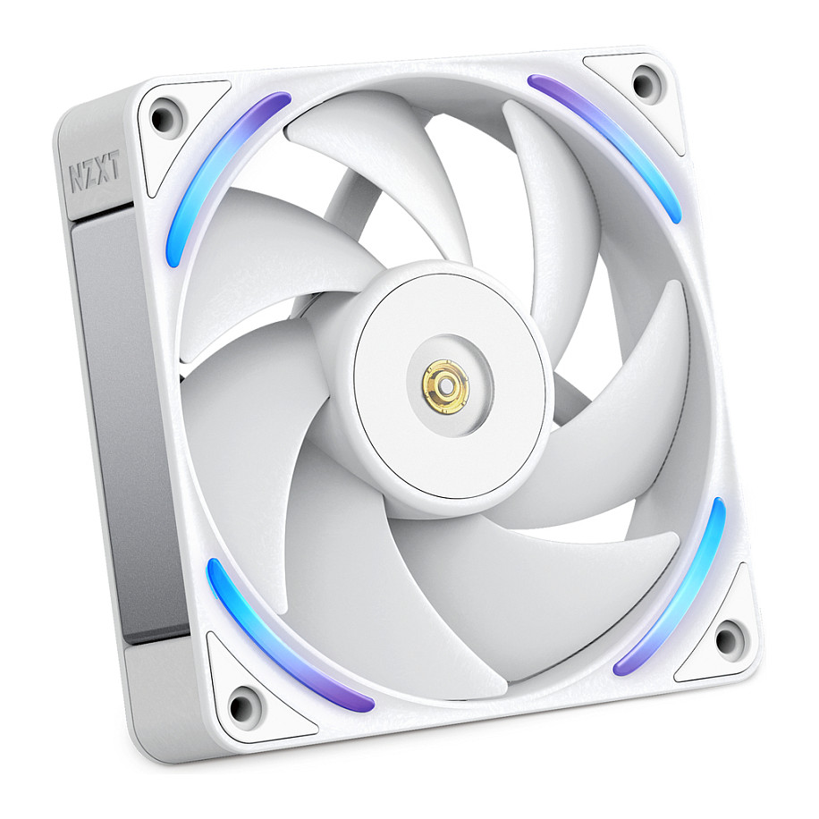 120mm NZXT F-Serie F120X RGB Lüfter Single White RF-U12PN-W1