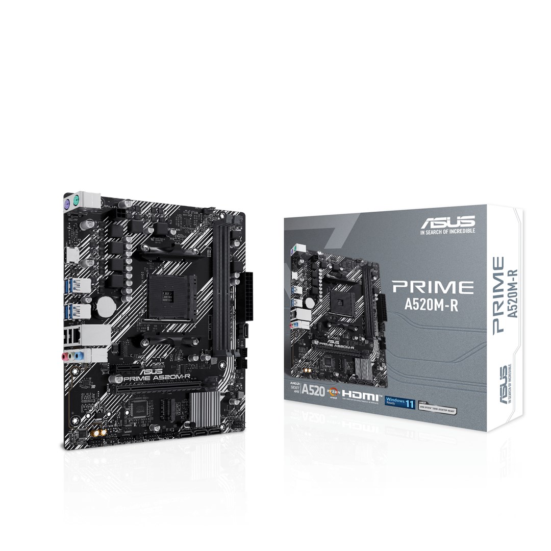 Asus A520 PRIME A520M-R DDR4 Micro ATX