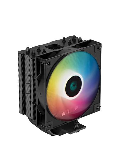 DeepCool AG400 RGB CPU Air Cooler – Single Tower 120mm High-Performance Cooler, Black