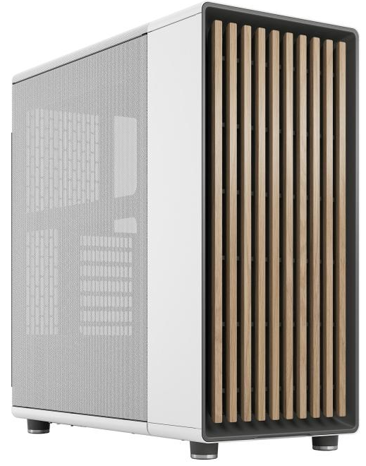 Fractal Design North Chalk White Window - Mid tower, Shtëpizë Kompjuteri