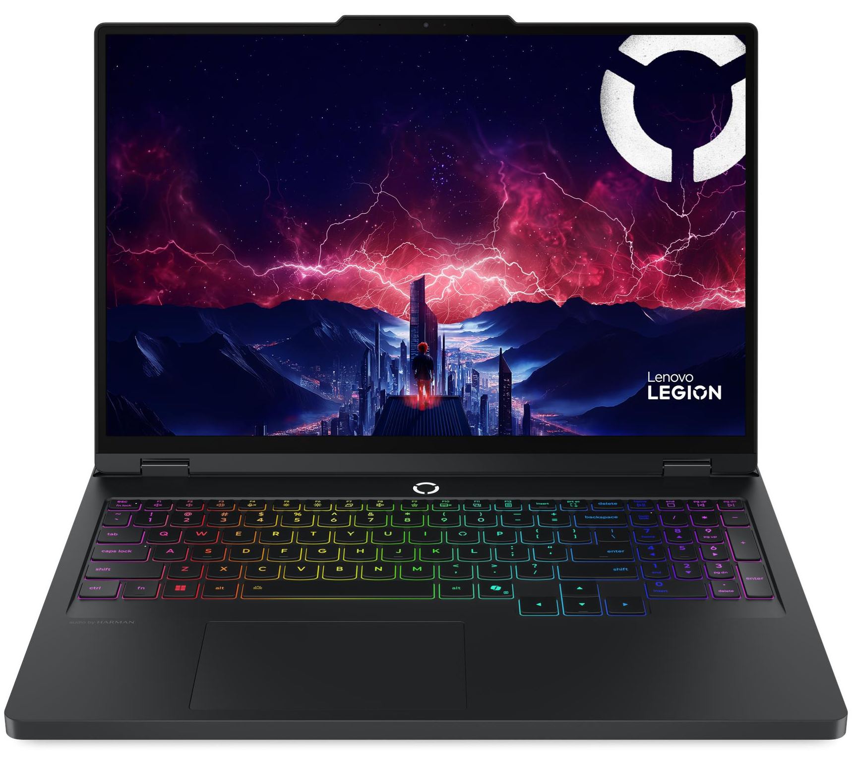 Lenovo Legion Pro 5 16ADR10, AMD Ryzen 7 8745HX, 16" WQXGA OLED 165 Hz, 32 GB DDR5-5200, 1TB SSD, NVIDIA GeForce RTX 5060 8 GB GDDR7, Wi-Fi 6 + BT 5.2, Tastierë RGB, 80 Wh 4-Cell, FreeDOS, Eclipse Black