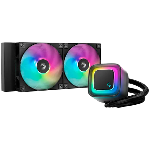 Ftohës liquid për procesor DeepCool LE240 V2 - E zezë