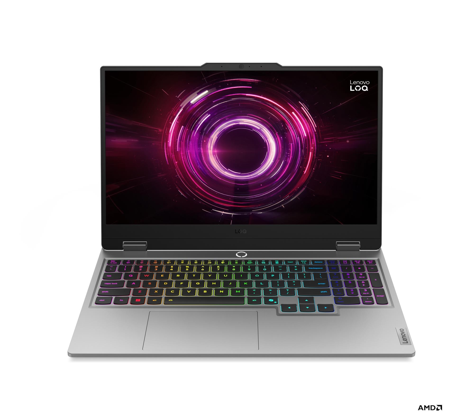 Laptop Lenovo LOQ 15AHP10, AMD Ryzen 7 250 (8C/16T, deri 5.1 GHz, 16 MB Cache), 15.6" FHD IPS AG 144 Hz 300 nits, 16 GB DDR5-5600, 1 TB SSD M.2 PCIe 4.0 NVMe, NVIDIA GeForce RTX 5050 8 GB GDDR7, Wi-Fi 6 + BT 5.3, Tastierë RGB Backlit, Bateri 60 Wh 4-Cell,