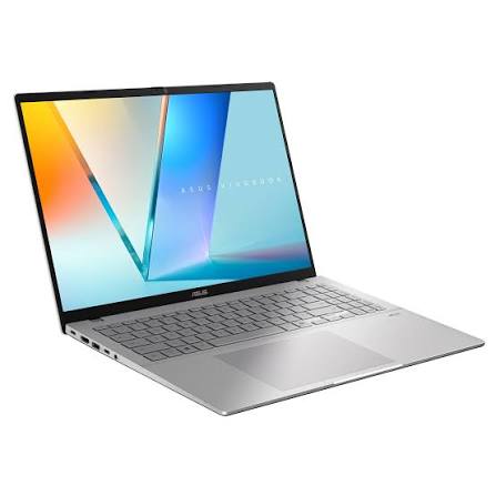 ASUS Vivobook S16 S3607VA-RP147W, Laptop, 16 Inch WUXGA IPS Level 144Hz Display, Intel Core 7 240H, 16GB DDR5, 512GB PCIe SSD, Intel UHD Graphics, FHD IR Camera, 70Wh Battery, Windows 11 Home, Aluminum Chassis, Matte Gray