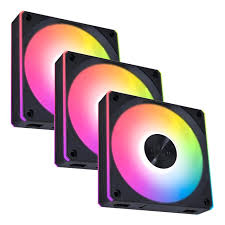 Lian Li Uni Fan CL Wireless Reverse 120mm, Black - Pako me 3 Ventilatorë për PC