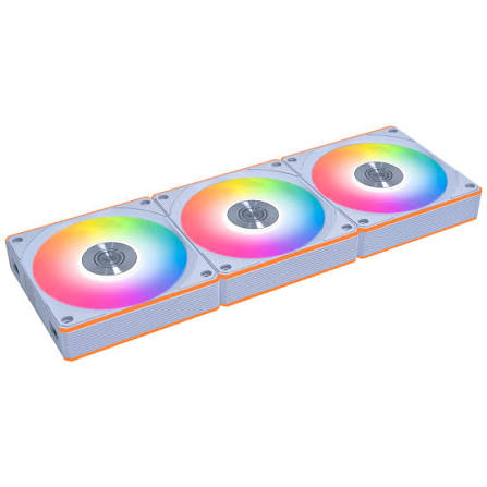 120mm Lian Li UNI FAN CL120 Wireless Reverse Blade White 3er-Pack