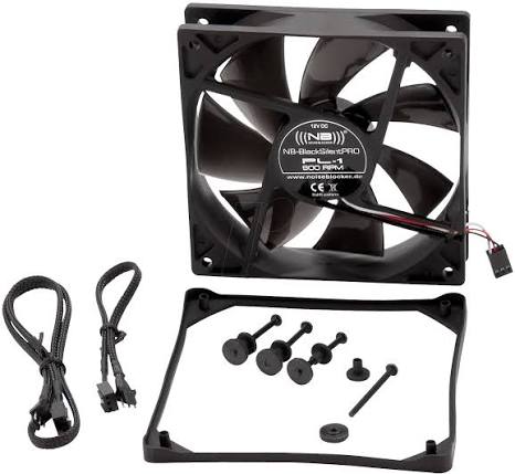 Noiseblocker BlackSilent Pro PL1 120mm PWM - Ultra i Heshtur, Ventilator Case
