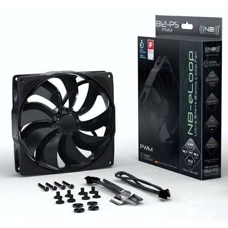 Noiseblocker NB-eLoop Fan B12-PS Black Edition - 120mm PWM
