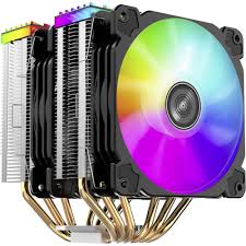 K Jonsbo CR-2000 GT CPU-Kühler Dual Tower, ARGB - 2x 120mm, schwarz
