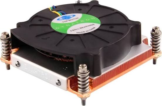 Inter-Tech G-199 1U LGA1366, Ftohës Aktiv Procesori