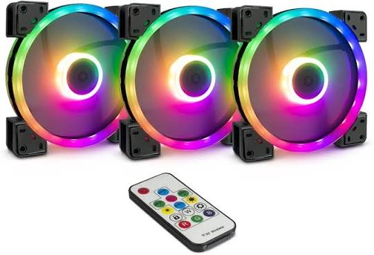 Set me Ftohës Kompjuteri Inter-Tech Argus RS-14, 140x140x25mm, RGB, Retail