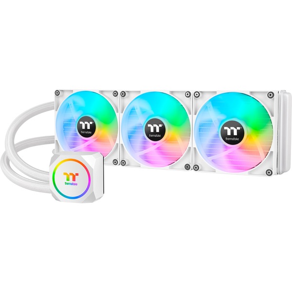 Thermaltake TH420 ARGB Sync All-In-One Liquid Cooler - Snow Edition 420mm, Water cooling (white)