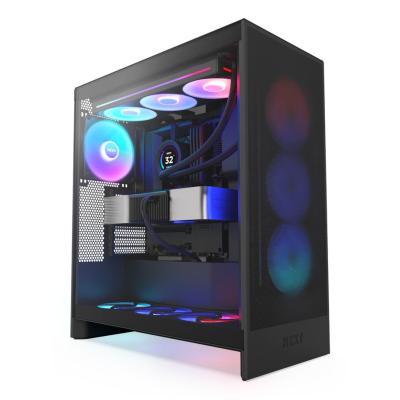 NZXT H7 Flow RGB (CM-H72FB-R1) - Kasë kompjuteri - e zezë